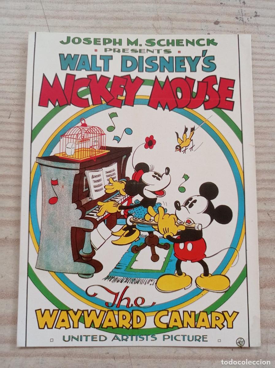 Cine: Postal Postcard Mickey Mouse 146