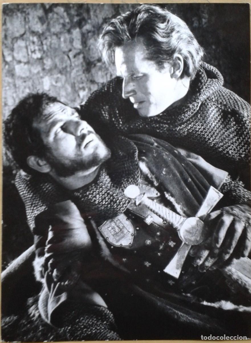 Cine: EL CID. FOTO 18X24. CHARLTON HESTON, GARY RAYMOND