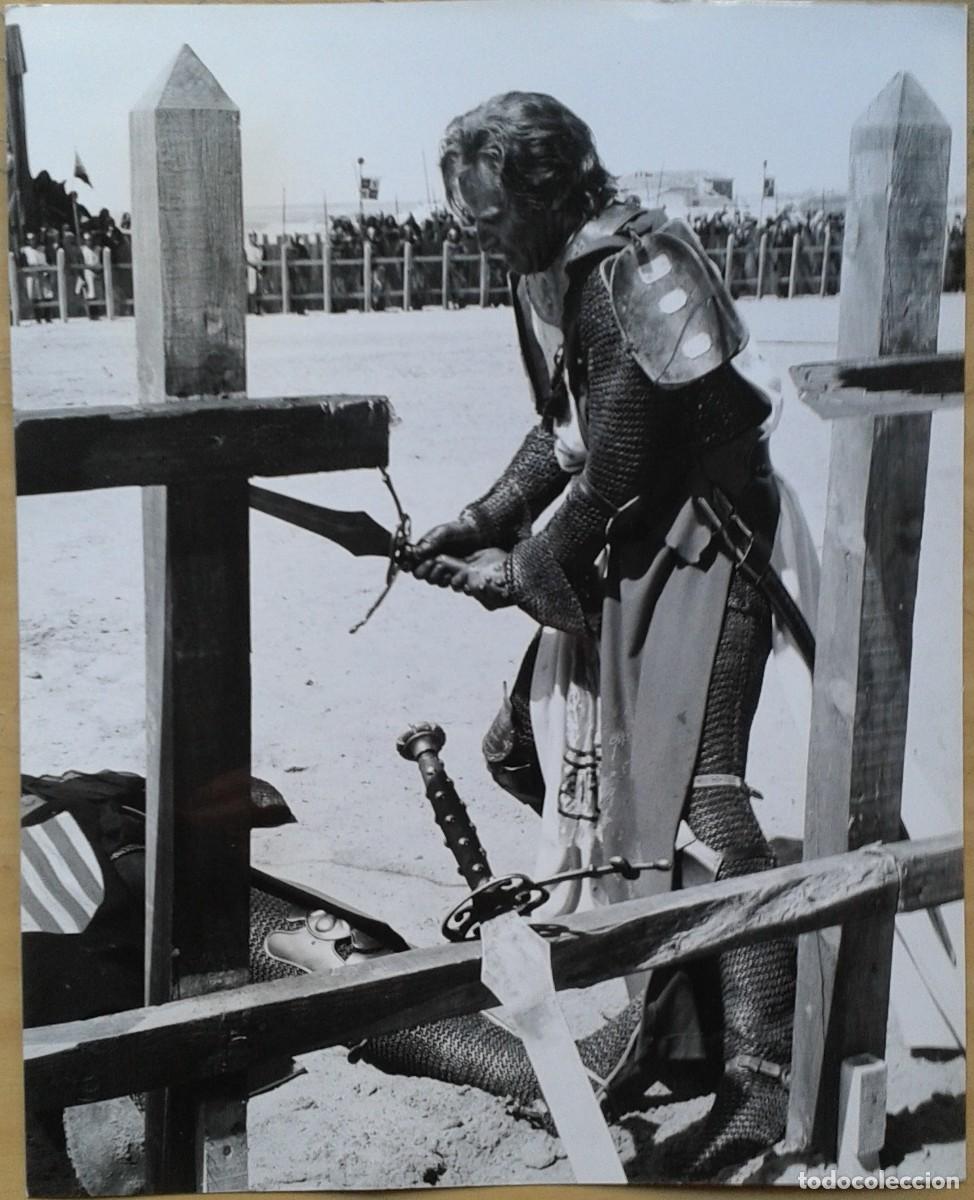 Cine: EL CID. FOTO 20X25. CHARLTON HESTON