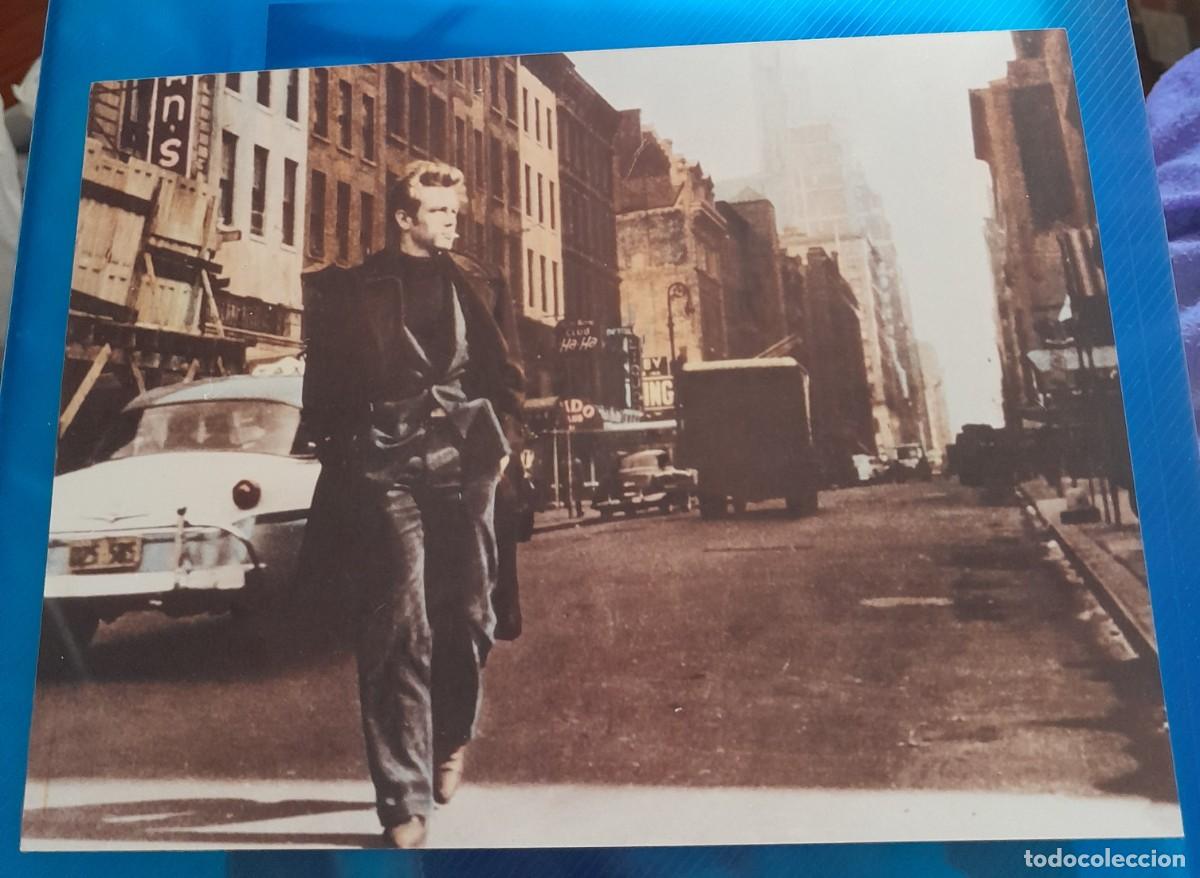 Cine: -85729 FOTOGRAFIA JAMES DEAN, ACTOR, MEDIDAS 20,2CM X 15,1, KODAK