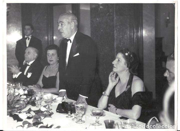 Cinema: F34426 MANUEL CASANOVA FUNDADOR CIFESA FOTO B/N ORIGINAL ESPA&Ntilde;OLA PRENSA FOTOGRAFO ALFREDO