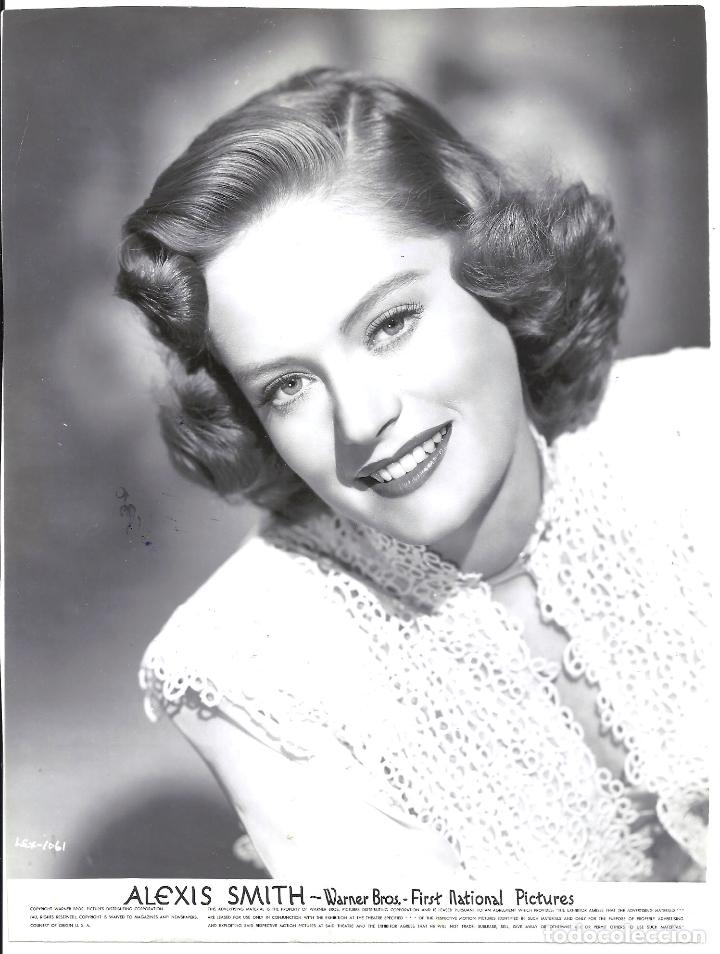 Cinema: F34466 ALEXIS SMITH FOTO B/N ORIGINAL AMERICANA