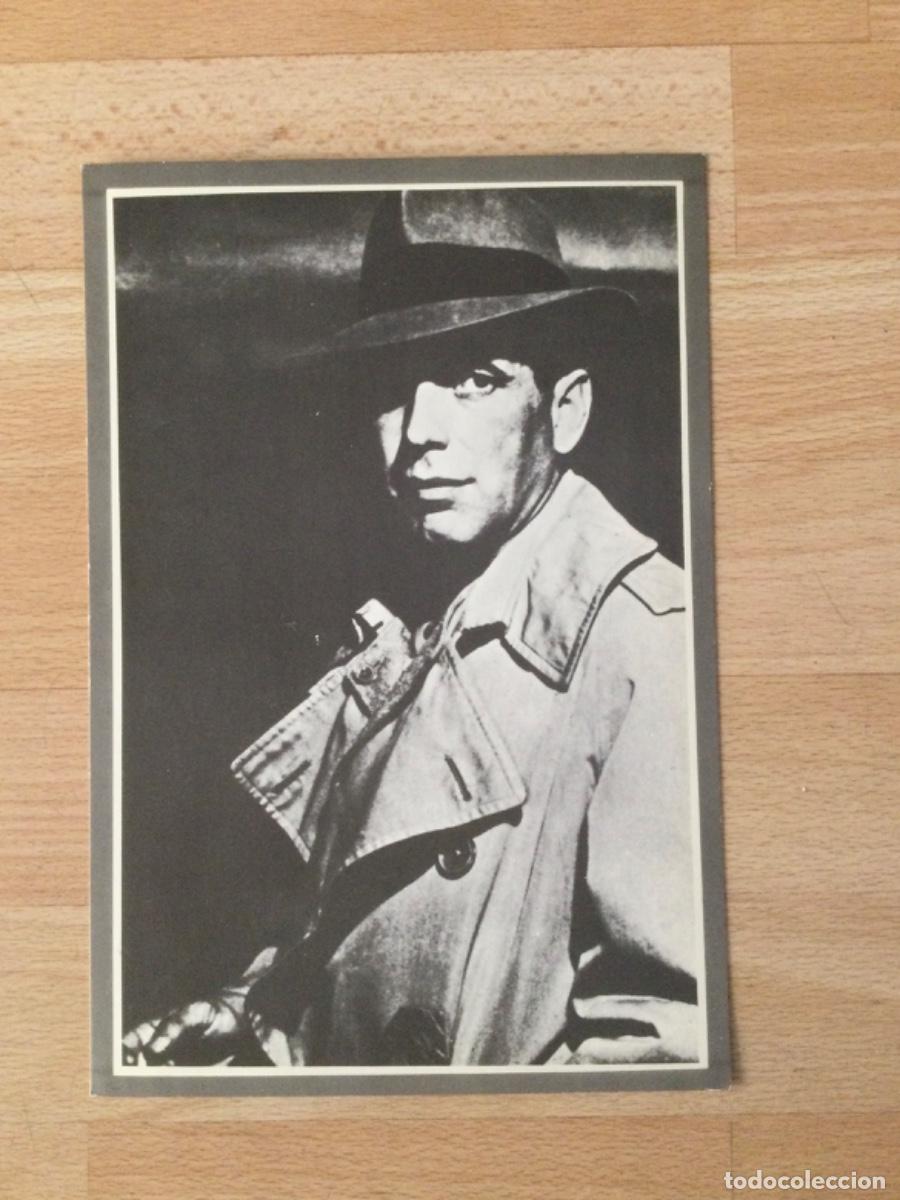 Cine: Humphrey Bogart. Fotograf&iacute;a 18,5 x 27,5 cms. Posters del Tiempo. A&ntilde;os 70