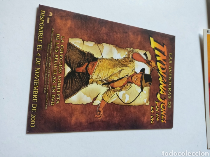 Cine: Postal cine Indiana Jones