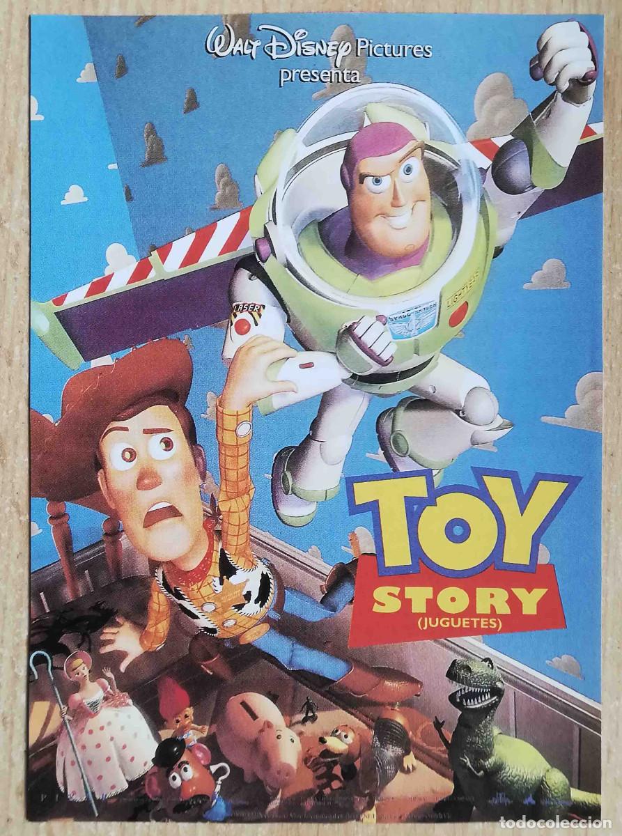 Cine: Toy Story - Animaci&oacute;n (Walt Disney / Pixar, 1995) Programa de mano revista acci&oacute;n