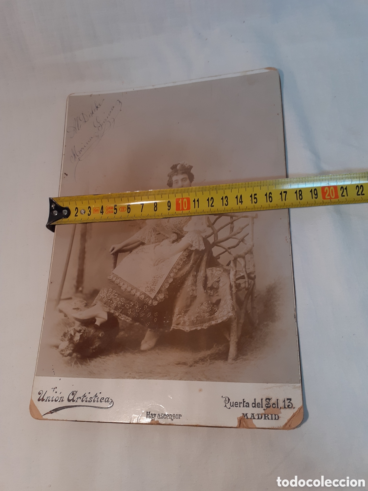 Cine: FOTOGRAFIA AUTOGRAFIADA ORIGINAL MARINA GURINA ARTISTA OPERA SOPRANO