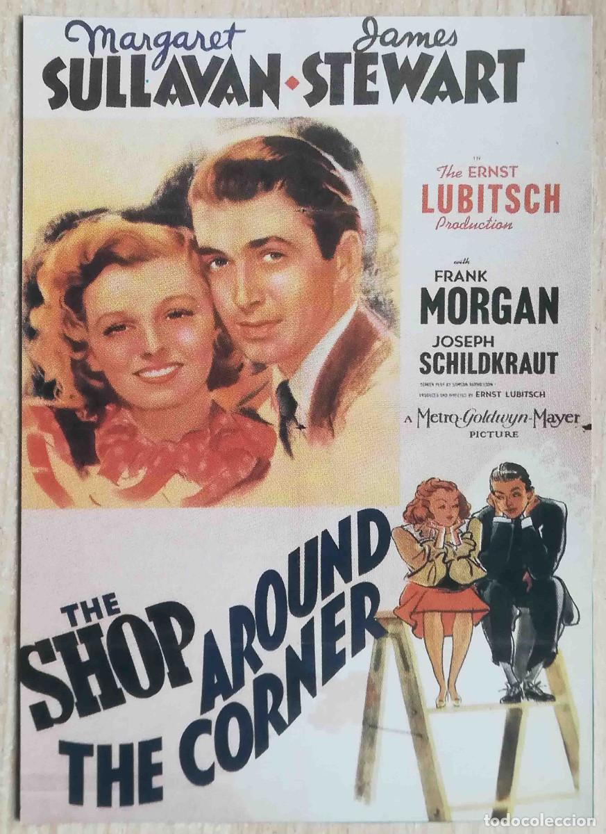 Cine: El bazar de las sorpresas. Ernst Lubitsch 1940 (James Stewart) Programa de mano revista acci&oacute;n