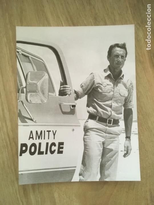 Kino: tiburon 2 roy scheider foto espa&ntilde;ola original estreno