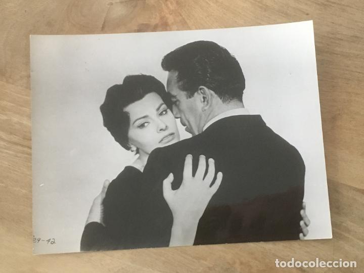 Cine: orquidea negra anthony quinn sofia loren black orchid foto original estreno