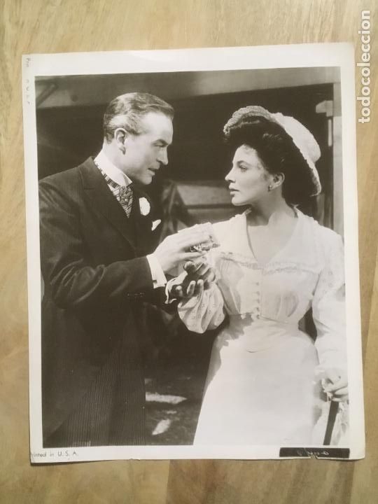Cine: la muchacha del trapecio rojo joan collins ray milland foto original estreno