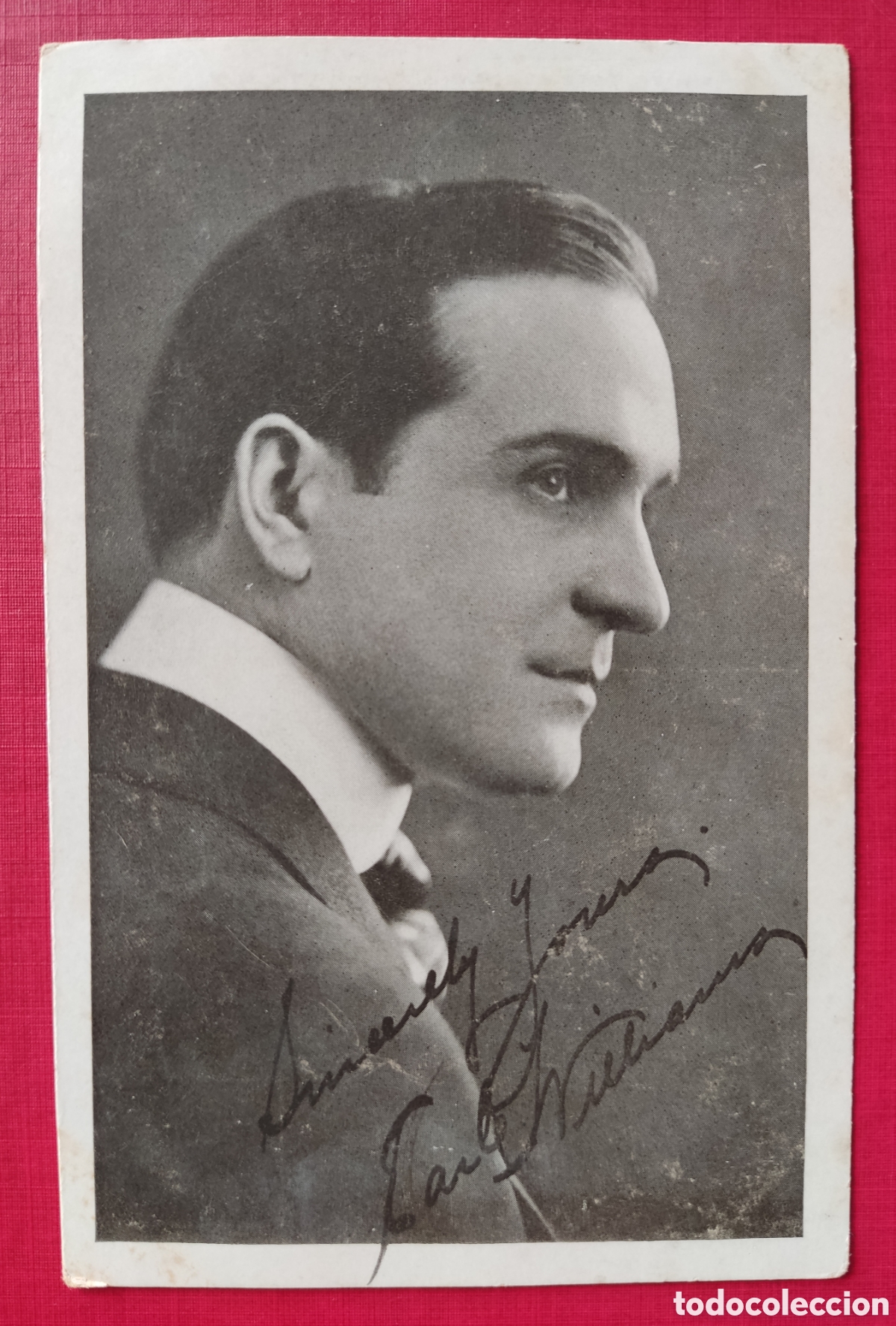 Cine: EARLE WILLIAMS ACTOR CINE MUDO POSTAL C. 1910