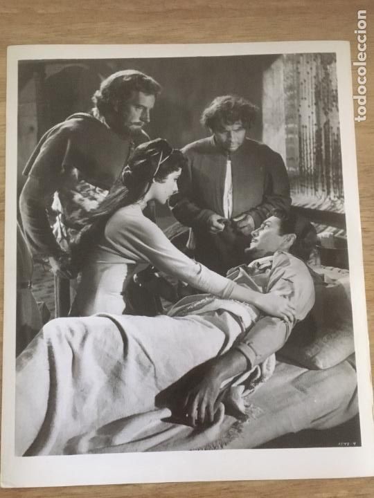 Cine: ivanhoe robert taylor elizabeth taylor foto original antigua