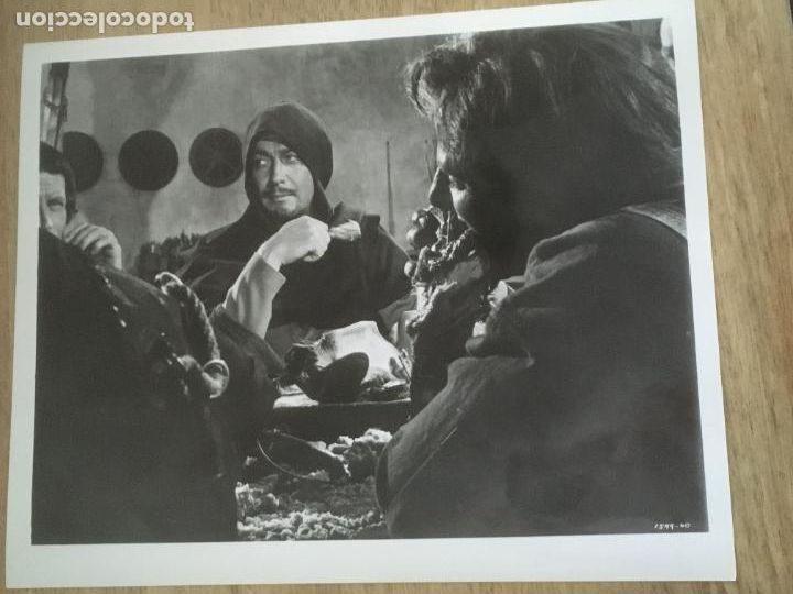 Cine: ivanhoe robert taylor foto original antigua