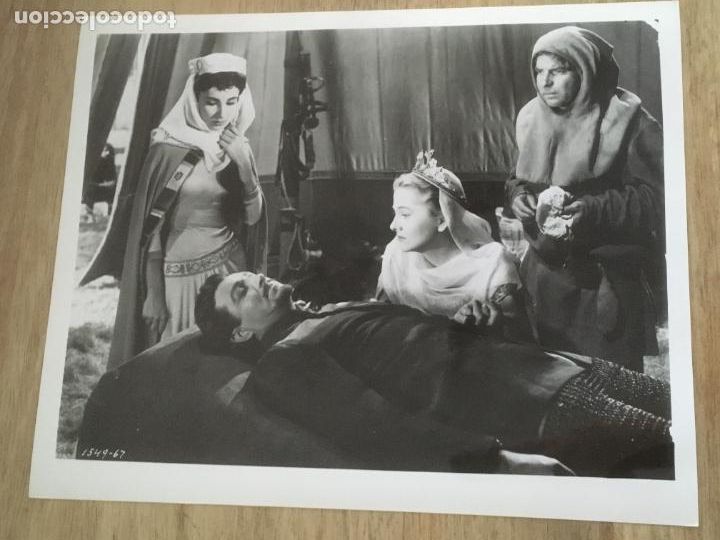 Cine: ivanhoe robert taylor elizabeth taylor joan fontaine foto original antigua