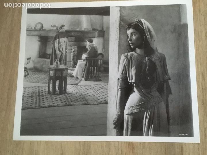 Cine: ivanhoe robert taylor elizabeth taylor foto original antigua