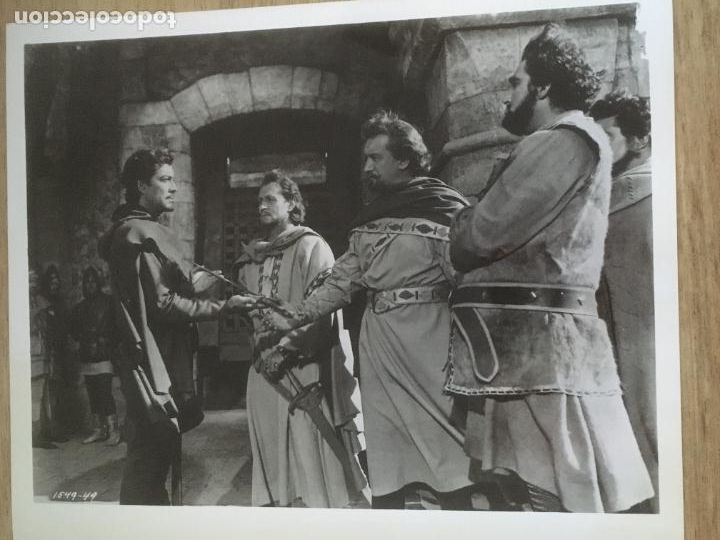Cine: ivanhoe robert taylor foto original antigua