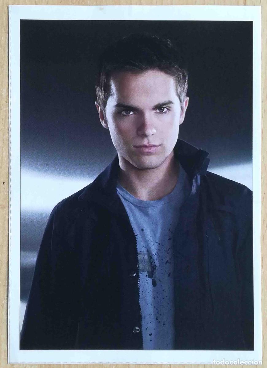 Cine: Fotograf&iacute;a Thomas Dekker (Terminator: Las cr&oacute;nicas de Sarah Connor) Programa de mano revista acci&oacute;n.