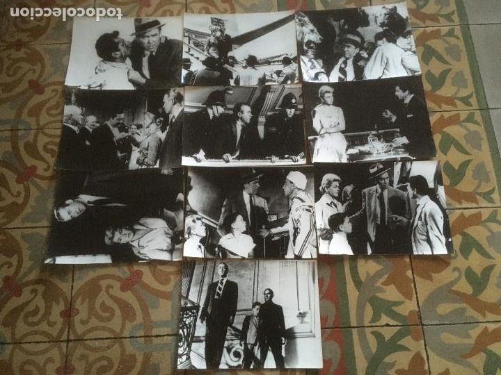 Cine: el hombre que sabia demasiado hitchcock james stewart colecc 10 fotos originales reposicion a&ntilde;os 80