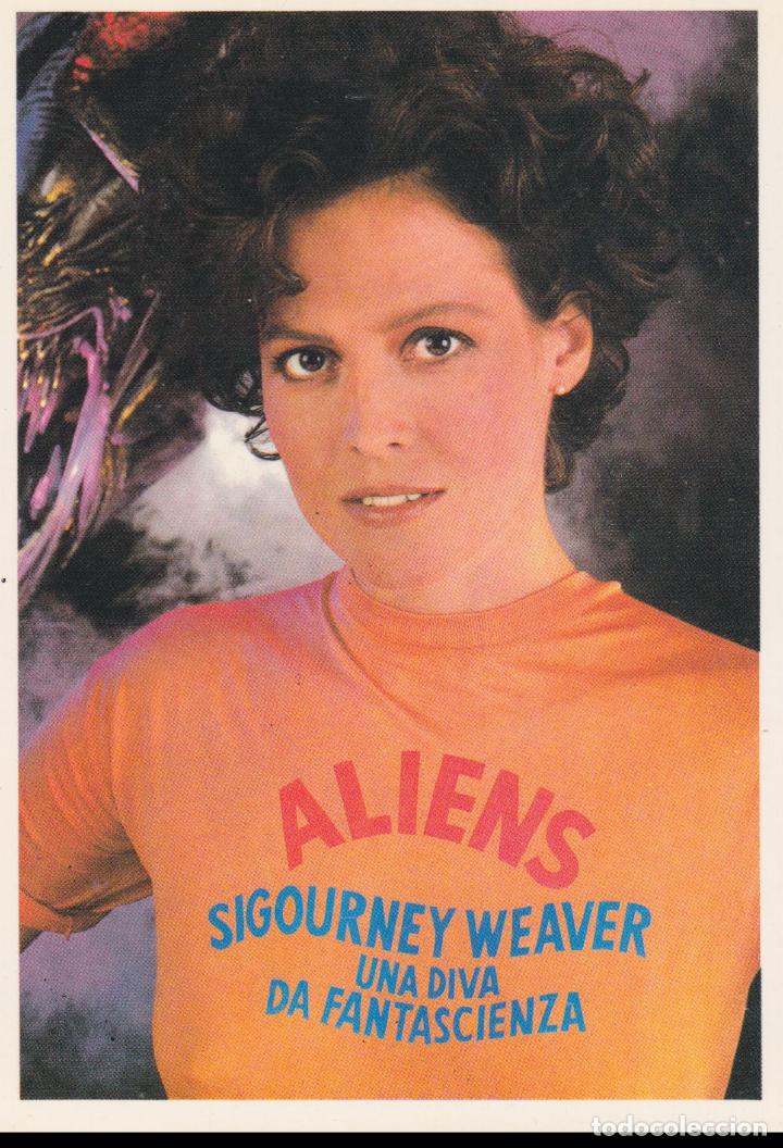 Cinema: POSTAL DE SIGOURNEY WEAVER - COLECCI&Oacute;N ESTRELLAS CINEMATOGR&Aacute;FICAS N&ordm;15 &ndash; S/C