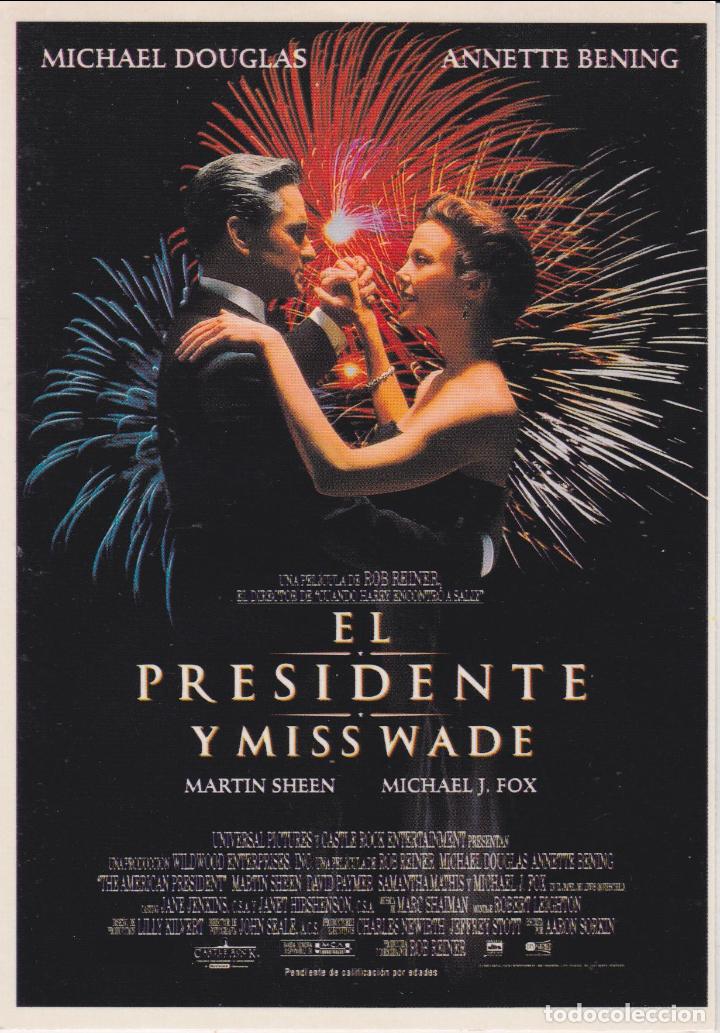 Cinema: POSTAL EL PRESIDENTE Y MISS WADE &ndash; MEMORY CARD N&ordm;33 &ndash; S/C
