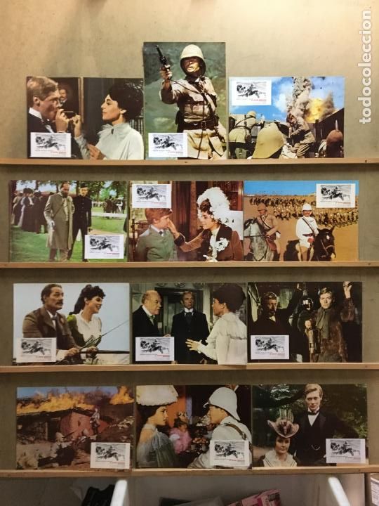 Cine: CN67D EL JOVEN WINSTON ROBERT SHAW SIMON WARD BANCROFT SET COMPLETO 12 FOTOCROMOS ORIGINAL ESTRENO