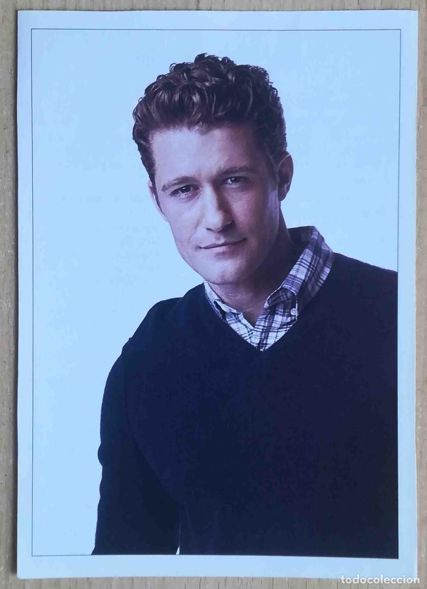 Cine: Fotograf&iacute;a de Matthew Morrison (Glee / Crazy Alien) Programa de mano revista acci&oacute;n