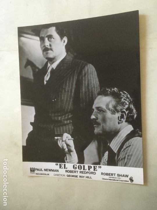 Cine: el golpe the sting paul newman robert shaw foto original estreno