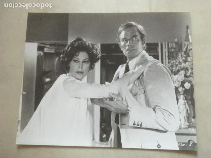Cine: terremoto earthquake charlton heston ava gardner foto original estreno