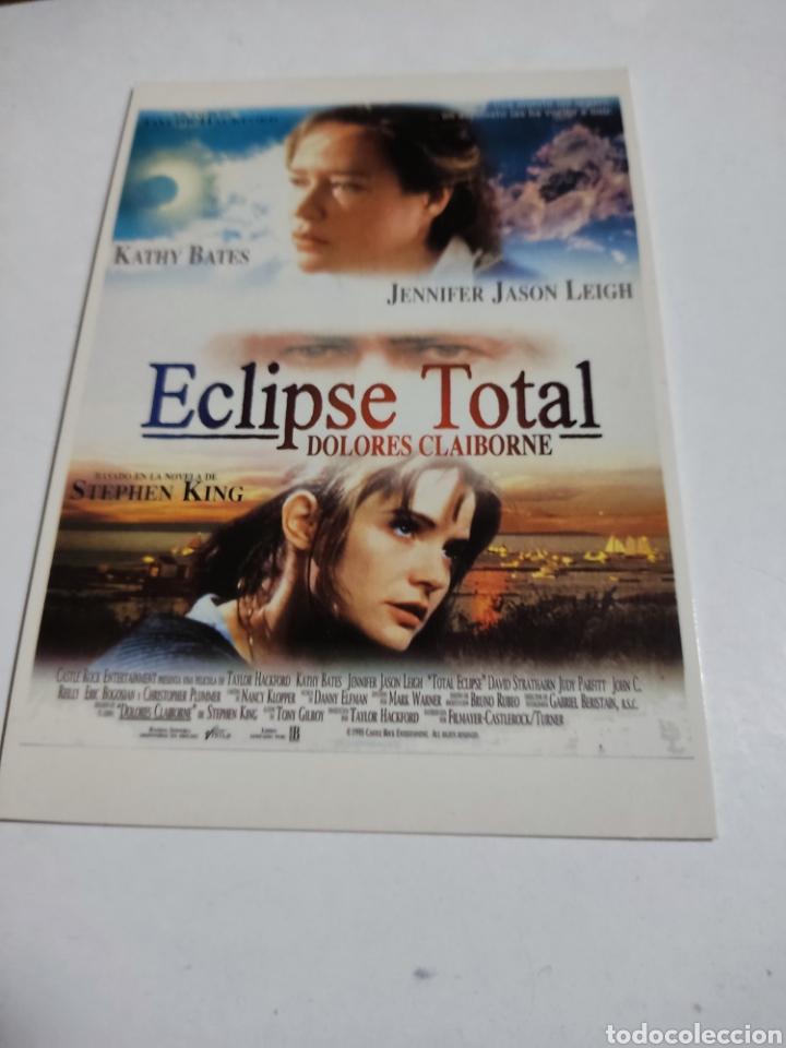 Postal cine eclipse total