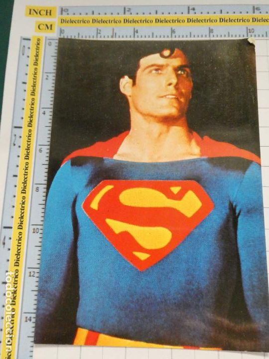Cinema: POSTAL DE CINE PEL&Iacute;CULA. A&Ntilde;O 1979. SUPERMAN. DC COMICS CHRISTOPHER REEVE. 149