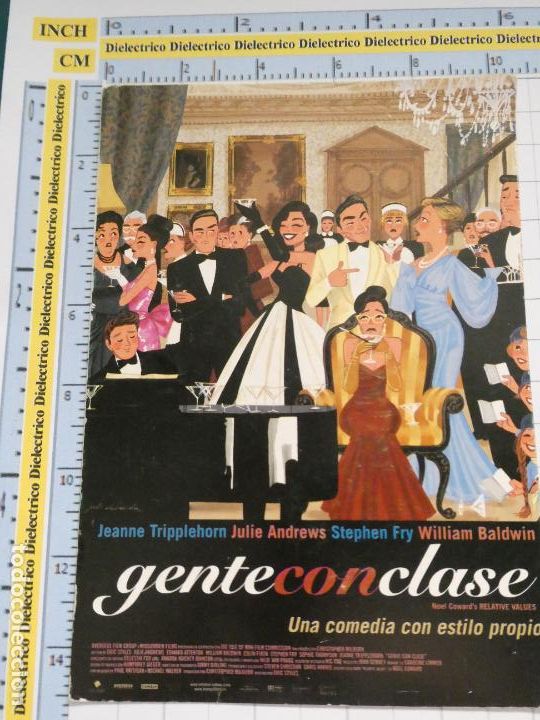 Cin&eacute;ma: POSTAL DE CINE PEL&Iacute;CULA. GENTE CON CLASE UNA COMEDIA CON ESTILO PROPIO. 151