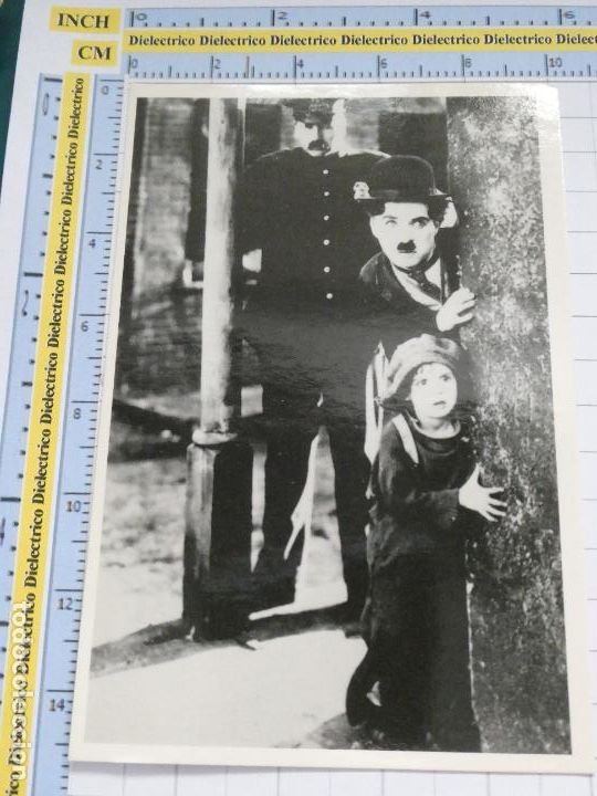 Cine: POSTAL DE CINE ACTORES ACTRICES. CHARLES CHAPLIN 1989 . 169