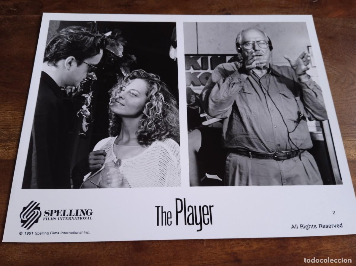 Kino: El juego de Hollywood - Tim Robbins, Greta Scacchi, Robert Altman - Foto B/N original Lauren 1991