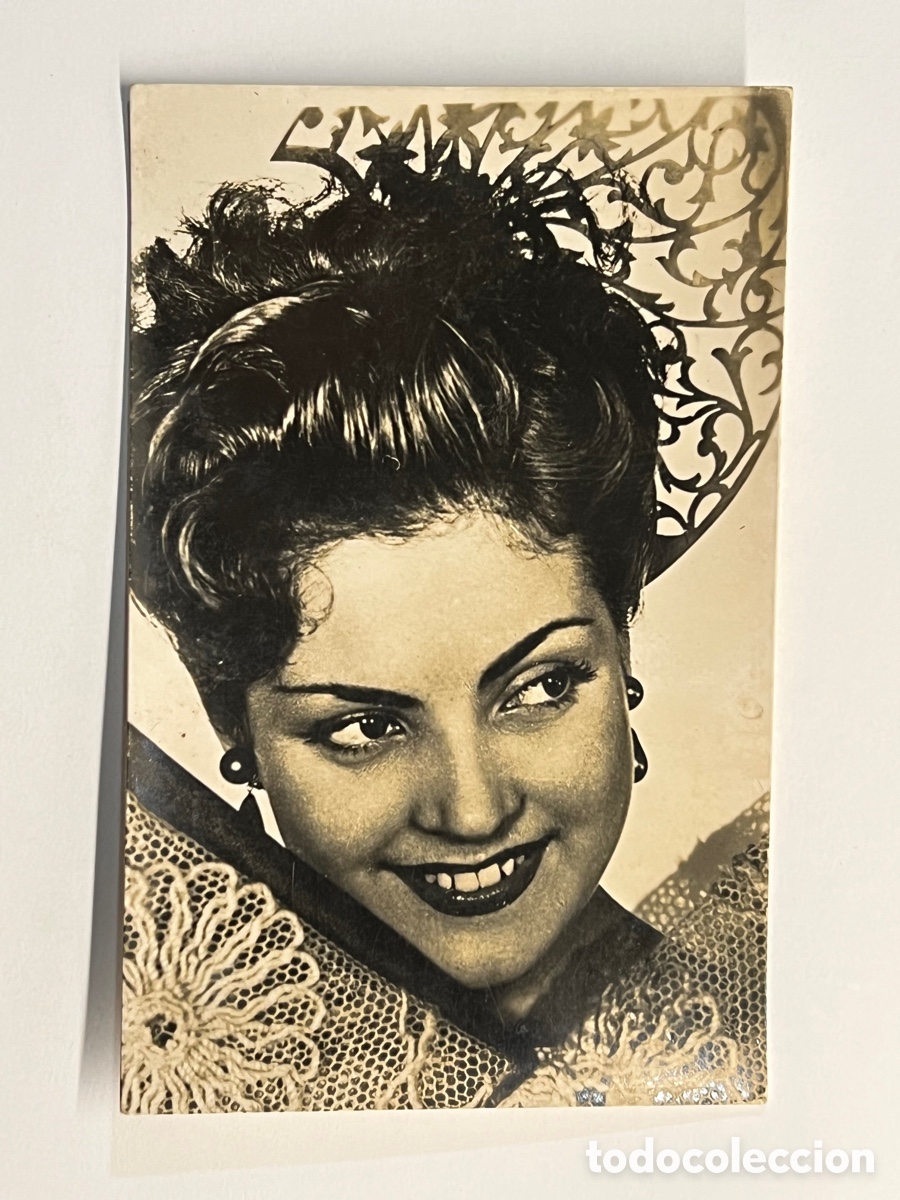 Cine: CARMEN SEVILLA. Foto Postal. Actores y actrices.. (h.1960?) sin identificar editor