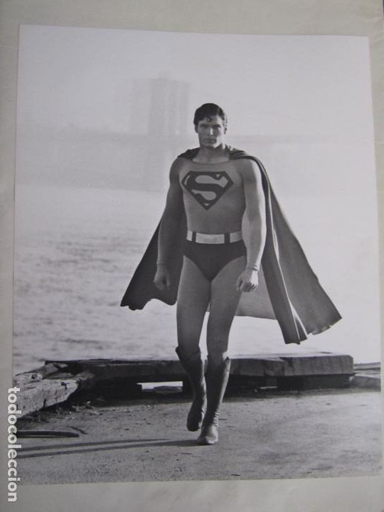 Cine: christopher reeve - foto b/n - film actor - superman