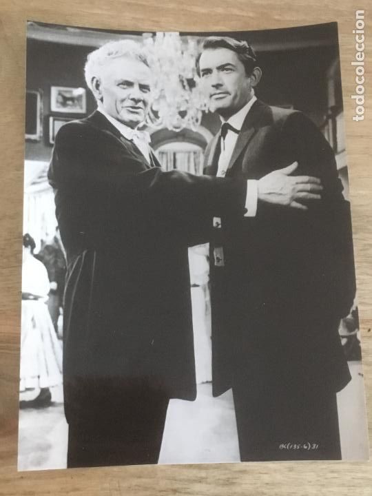 Cine: horizontes de grandeza gregory peck big country foto original antigua