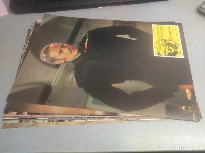 Cine: KARTUM / CHARLTON HESTON / COMPLETO 12 FOTOCROMOS / ORIGINAL