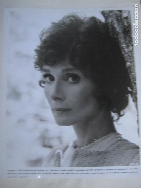 Cine: audrey hepburn - foto b/n - film actress actriz - la gran aventura de robin y marian