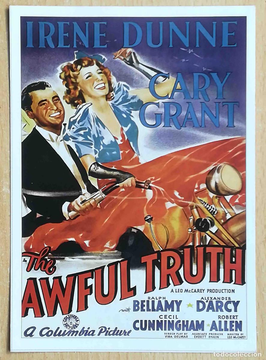 Cine: La p&iacute;cara puritana. Leo McCarey 1937 (Cary Grant, Irene Dunne) Programa de mano revista acci&oacute;n