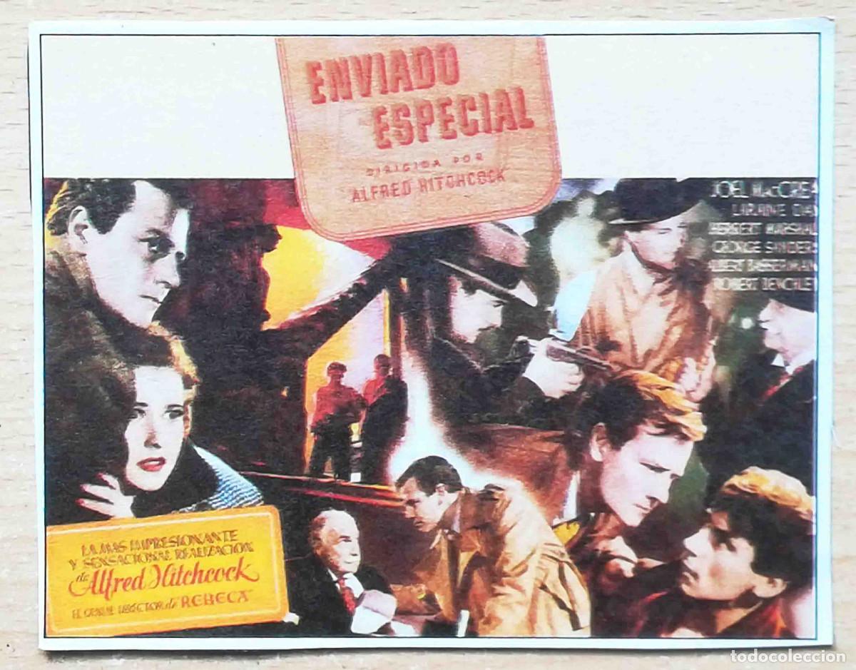 Cine: Enviado especial. Alfred Hitchcock, 1940 (Joel McCrea, Laraine Day) Programa de mano revista