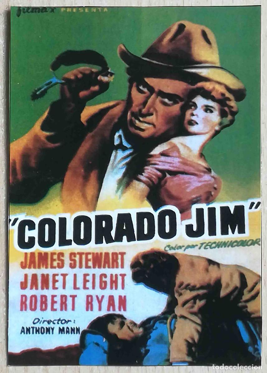 Cine: Colorado Jim. Anthony Mann, 1953 (James Stewart, Robert Ryan, Janet Leigh) Programa de mano revista