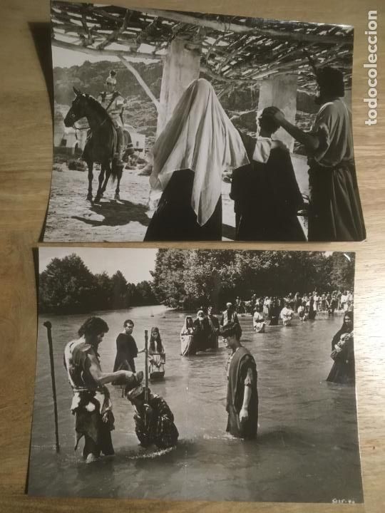 Cine: rey de reyes nicholas ray 2 fotos originales antiguas