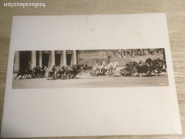 Cine: ben hur charlton heston foto original antigua