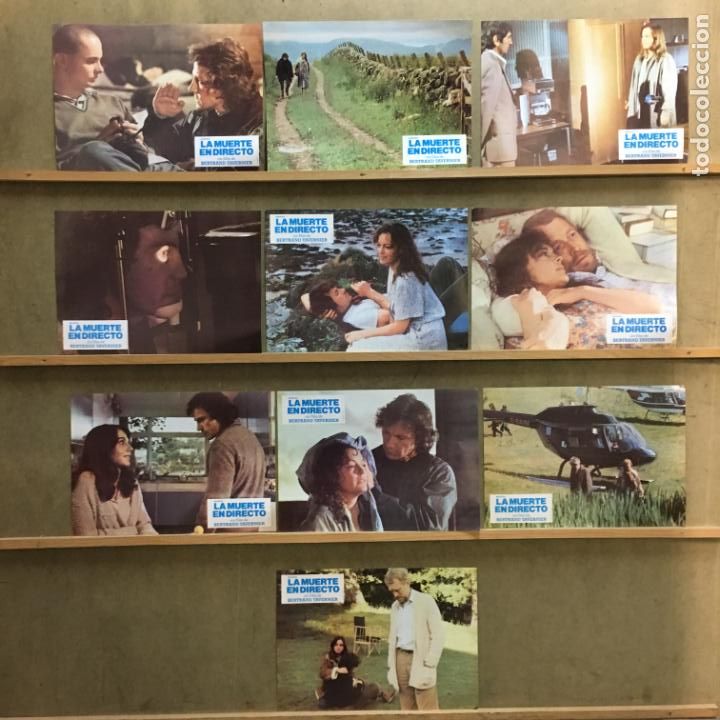 Cine: QV15D LA MUERTE EN DIRECTO ROMY SCHNEIDER HARVEY KEITEL SET 10 FOTOCROMOS ORIGINAL