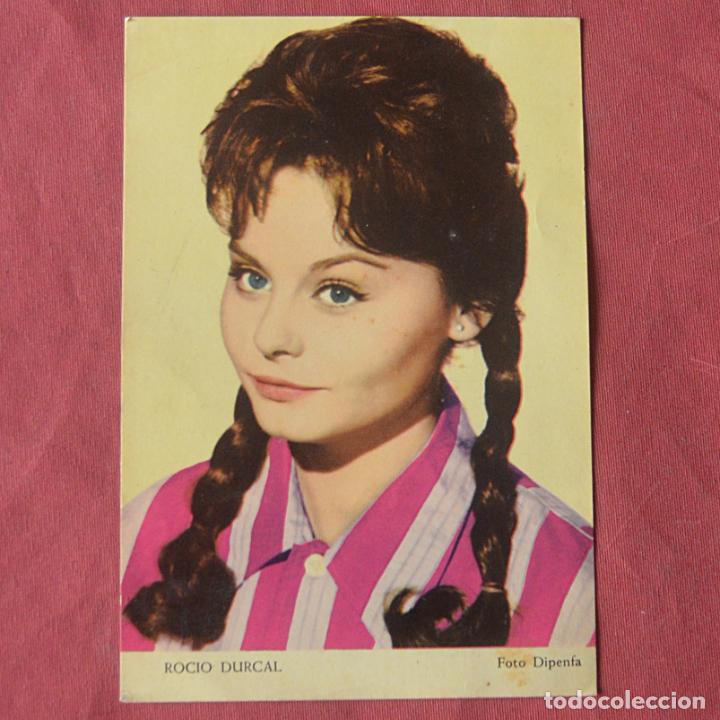 Cine: ROCIO DURCAL - FOTO DIPENFA - POSTAL 15X10 CM.