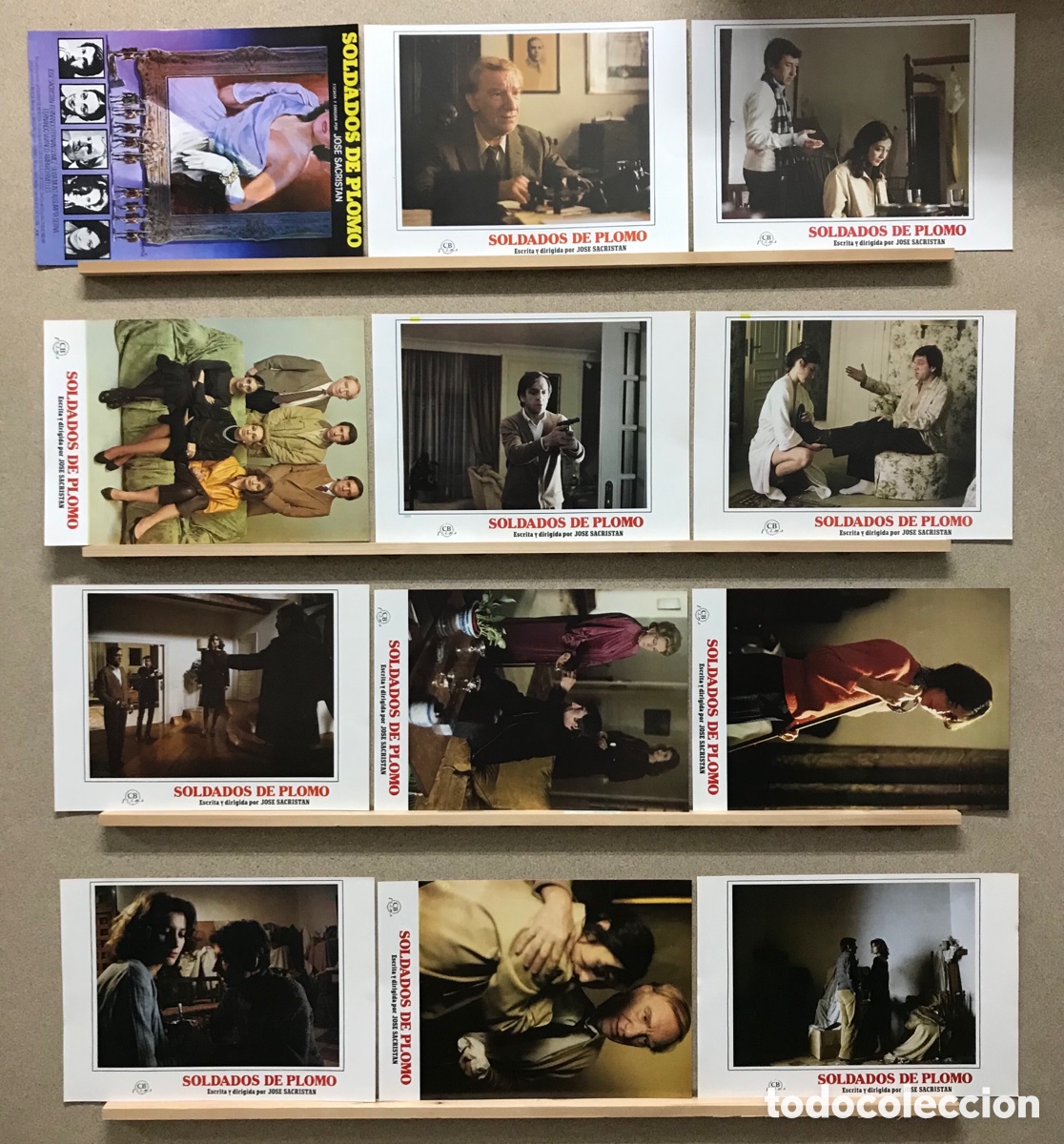 Kino: SOLDADOS DE PLOMO, JOSE SACRISTAN, FERNANDO FERNAN GOMEZ, SILVIA MUNT, A&Ntilde;O 1983 - SET COMPLETO 12