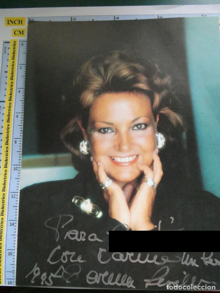 Cine: FOTO POSTAL CON DEDICATORIA FIRMA DE CARMEN SEVILLA A&Ntilde;O 1995. ACTRIZ CANTANTE PRESENTADORA. 172