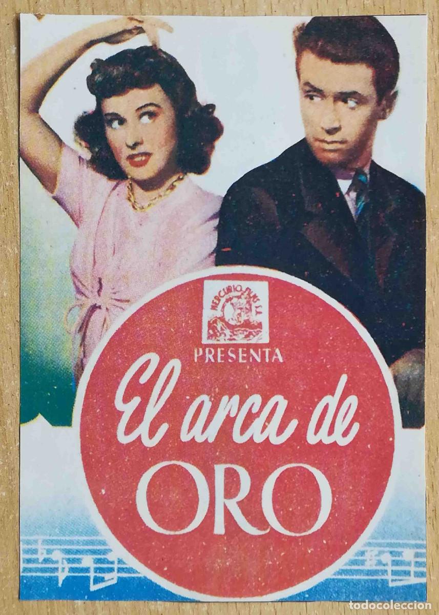Cine: El arca de oro. George Marshall, 1941 (James Stewart, Paulette Goddard) Programa de mano revista