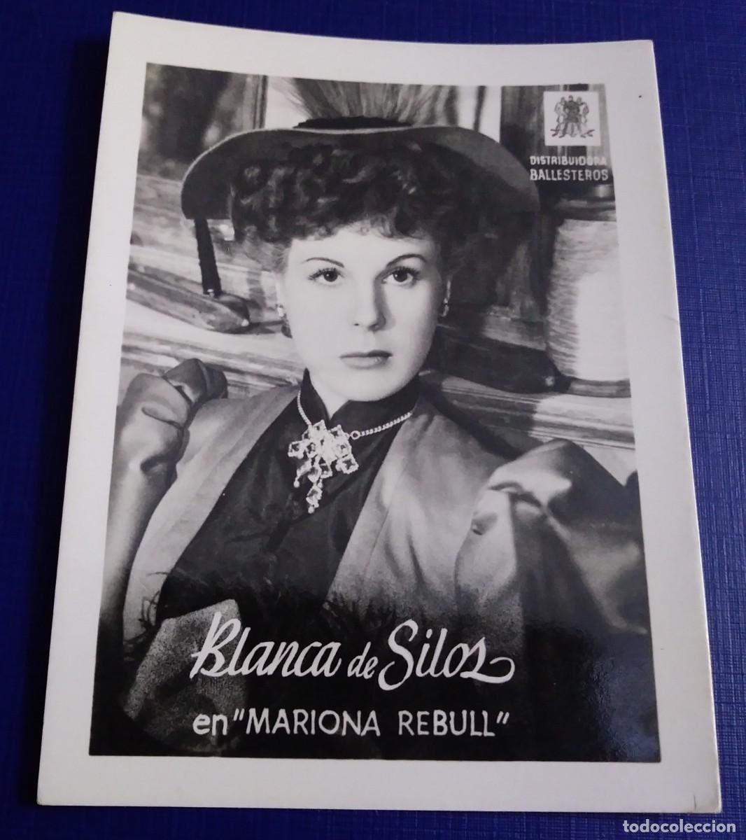 Cine: FOTO CROMO DE BLANCA DE SILOS - MARIONA REBULL- INFONAL ROLLFILMS