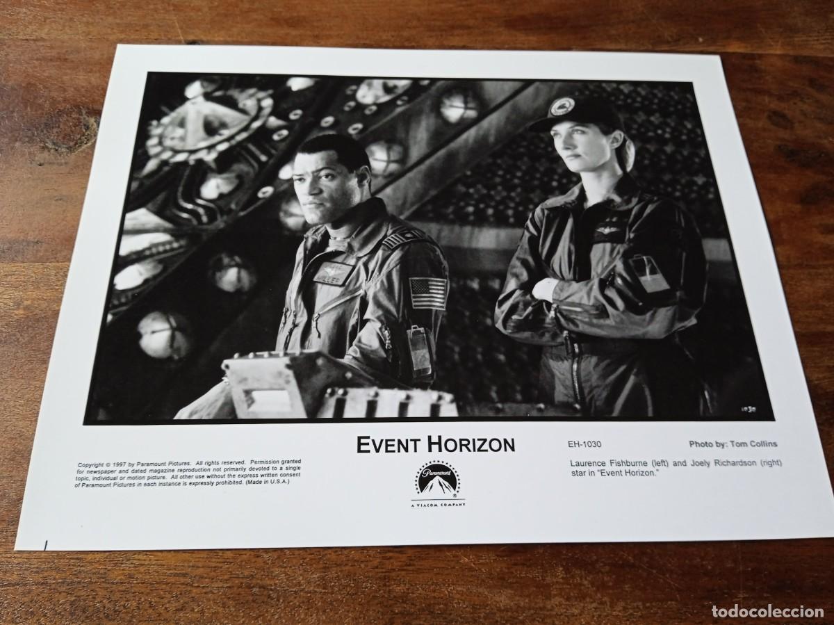 Cine: Horizonte Final Event Horizon - Laurence Fishburne, J. Richardson - Foto original B/N Paramount 1997
